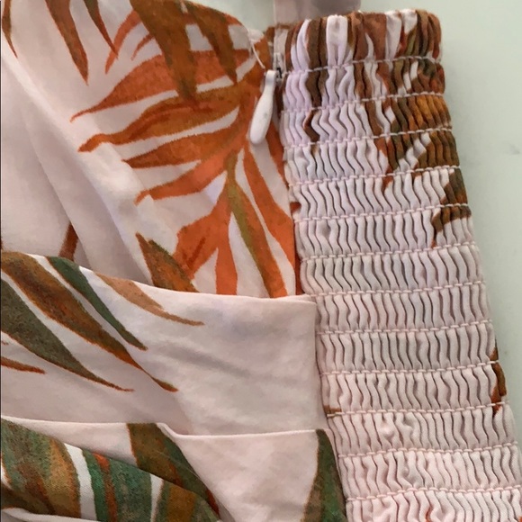 F21 Contemporary Floral Light Pink Dress - Picture 8 of 10